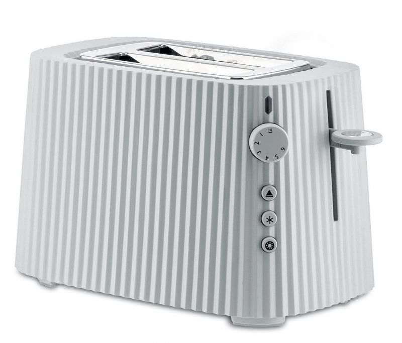 MDL08 W Plissé Toaster white Alessi